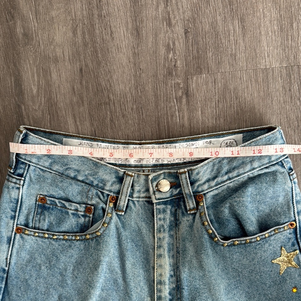 Vintage 90s Custom Farlow Paris Embellished Jeans - Picture 11 of 13